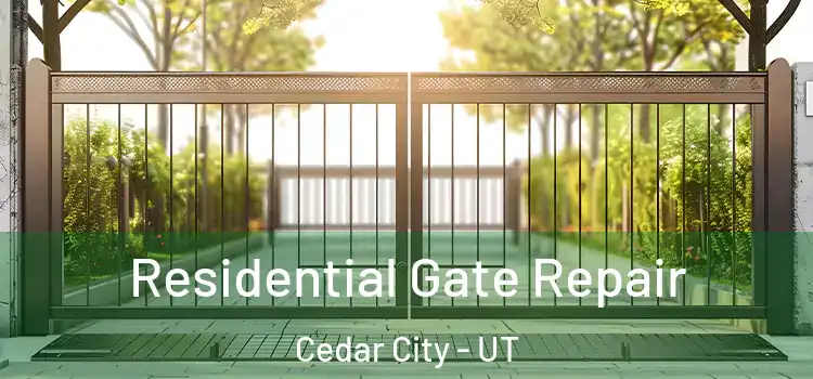 Residential Gate Repair Cedar City - UT